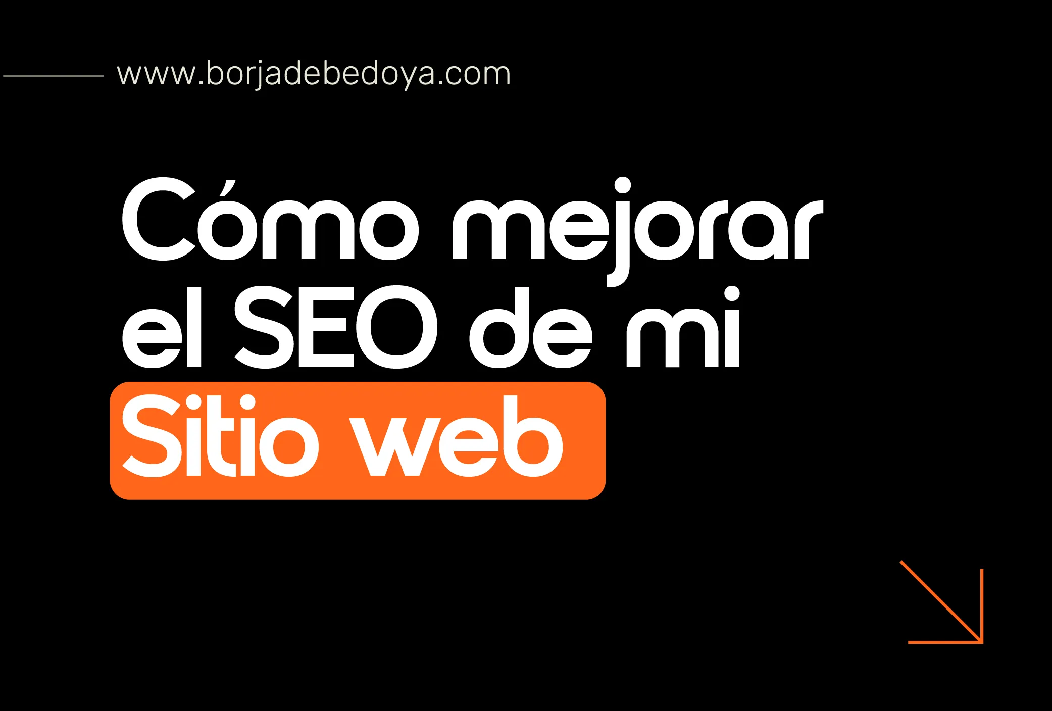 mejorar el SEO de mi web